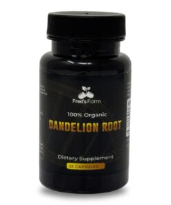 Dandelion Root Capsules – Supports Liver Detox and Promotes Healthy Digestion