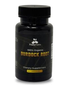 Burdock Root Capsules – Natural Detox Support for Liver, Blood, and Skin Health