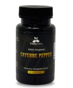 Cayenne Pepper Capsules – Supports Metabolism and Heart Health Naturally