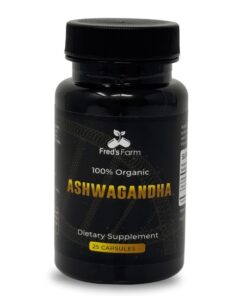 Organic Ashwagandha Capsules – Reduces Stress, Boosts Energy, and Supports Hormonal Balance