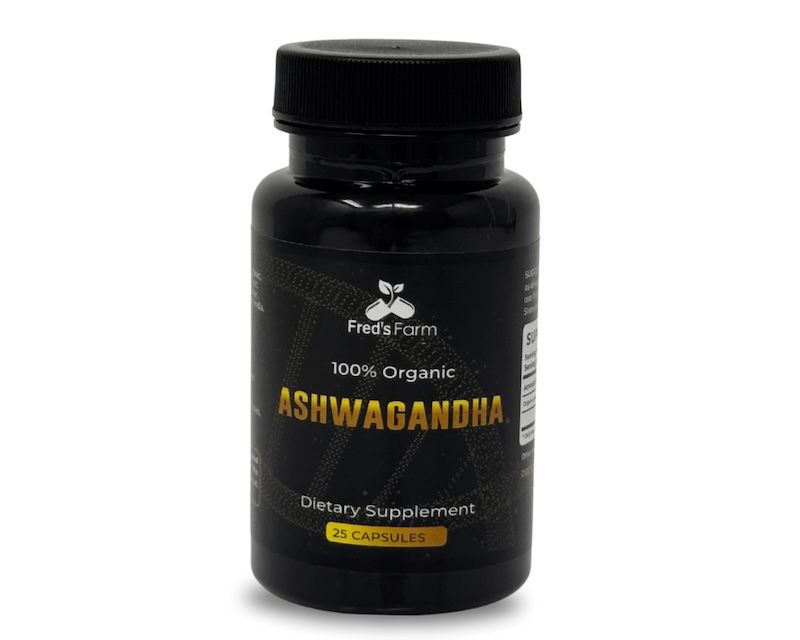 Organic Ashwagandha Capsules – Reduces Stress, Boosts Energy, and Supports Hormonal Balance